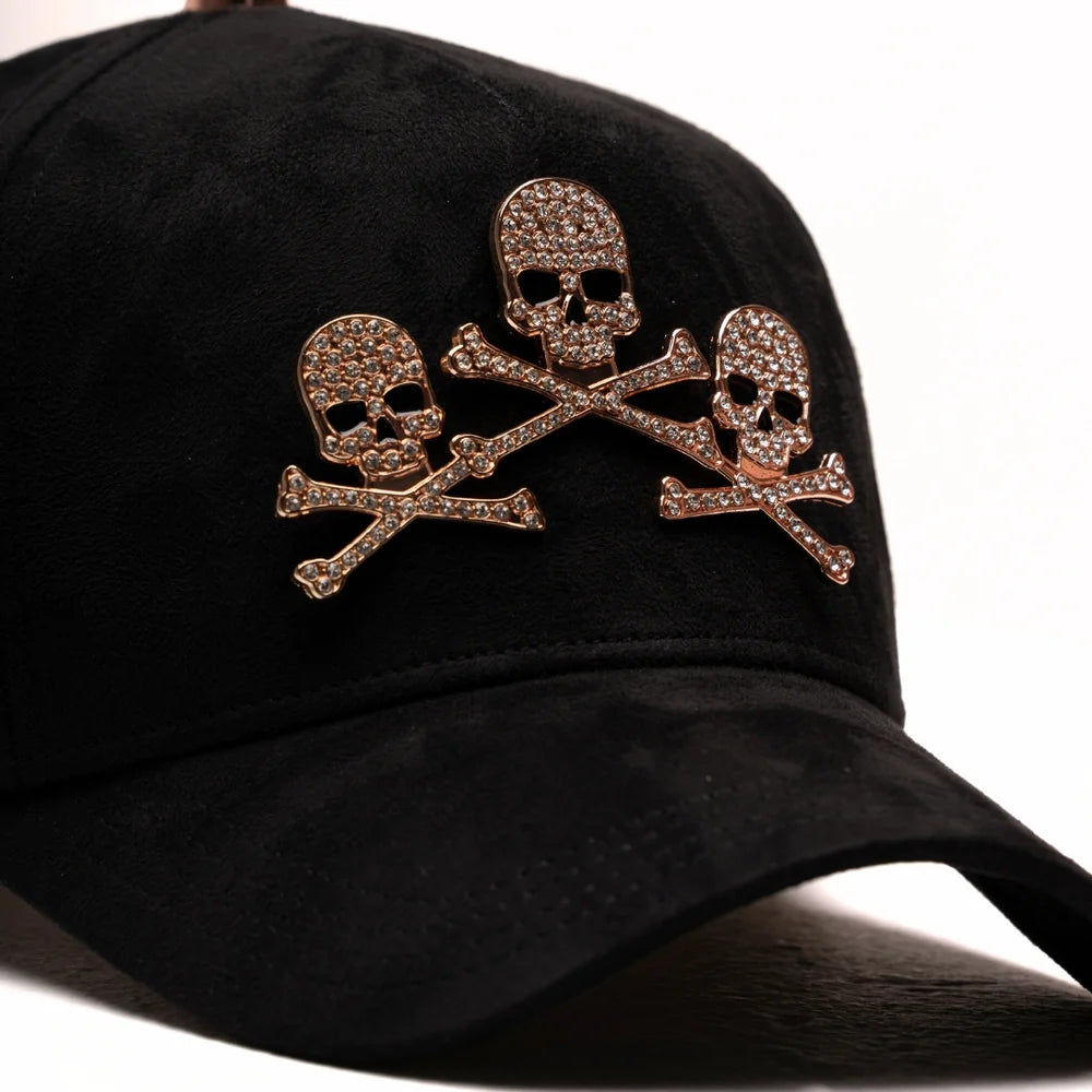 ROSE GOLD SKULLS (Barbas Hats)
